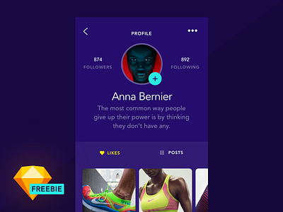 UI Profile Tutorial free freebie sketch sketch 44 sketch tutorial sketchapp tutorial