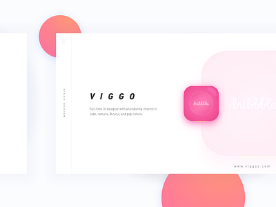 dribbble dribbble logo sketch viggo web