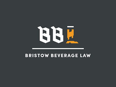 BBL alcohol beer beverage blackletter boot drink font lawyer logo type