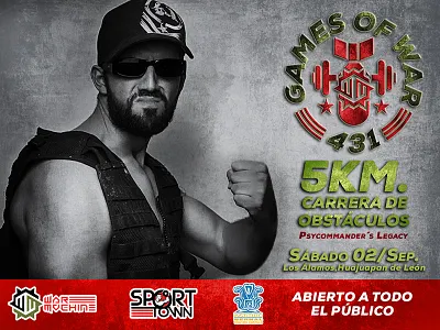 Games of War crossfit flyer