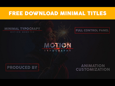 Free Minimal Titles ae after effect free minimal titles