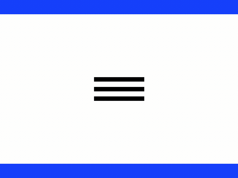Menu | Open & Close animation app design gif hamburger icon interaction menu principle transition ui ux