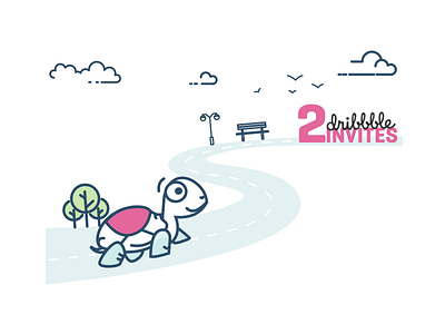 2 Dribbble Invites