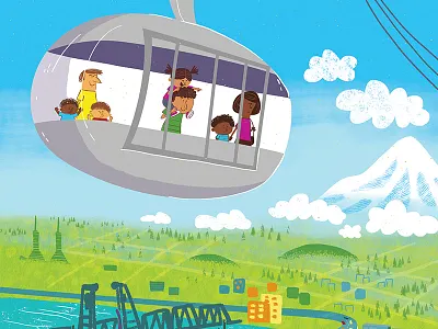 Portland Baby teaser 1 boardbooks kidlitart mthood pdx picturebooks portland