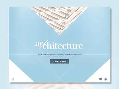 Daily UI 003 Landing Page app landing page ar daily ui daily ui landing page landing page