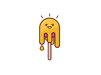 Splat! (02/365) 365 project cartoon character daily design everyday gooey splat vector