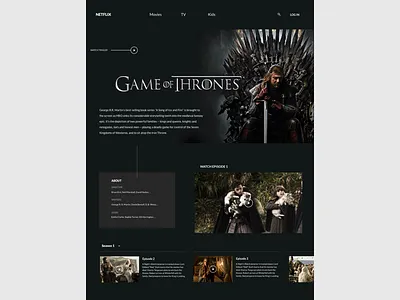 TV App app desktop movie tv ui video watch