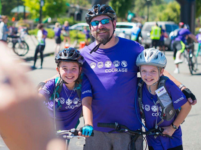 Mary Bridge Children's Courage - Ride Options apparel biking fundraiser icon shirts