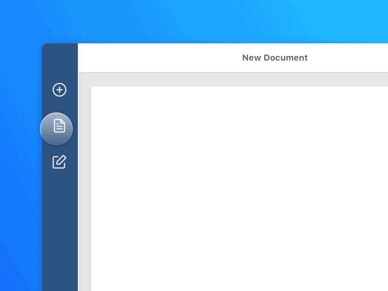 Text Editor Prototype part I application dashboard design editor framer gif interface text editor ui