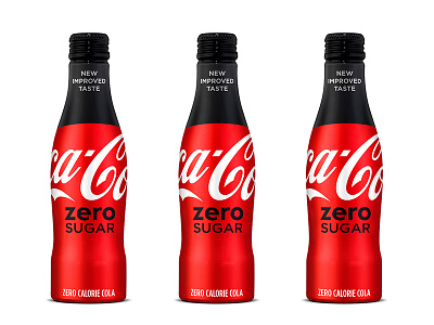 Coca-Cola ZERO SUGAR Alum Bottle