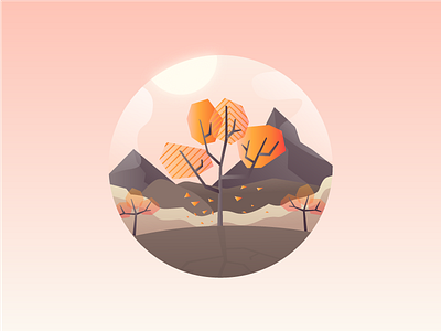 Geometric Autumn - Smashing Magazine September Illustration advanced web ranking autumn awr awrcloud geometric illustration september smashing magazine wallpaper