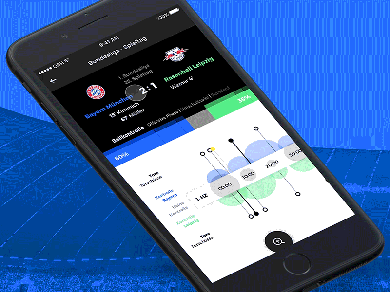 read-the-game.com app data visualization football interface soccer sport statistic stats ui user interface ux