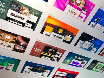 15 Templates in One Day banners blox joomla page builder webdesign