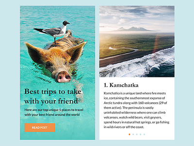 Blog Post article blog blog post daily ui post travel