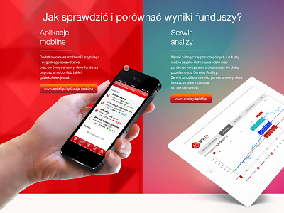 BPH TFI banking bph investing landing landing page page smartphone tablet web webdesign website www