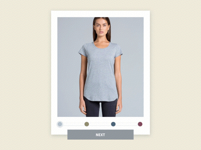 Day 15 - T Shirt creator 100 days of ui animation product t shirt transition ui ui challenge