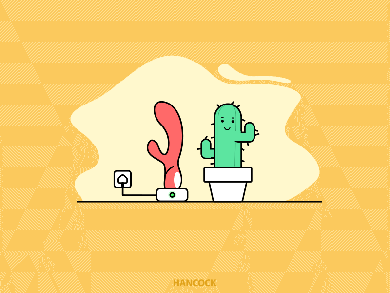 cactus angry animation cactus charging gif red rods shy vibrating yellow