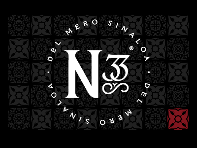 NORTE 33 identity lettering logo logofolio logolove logotype steak