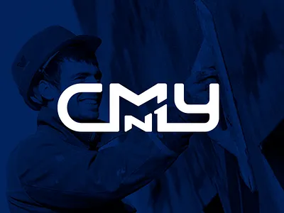 СМУ№1 - Construction management number one abbreviation brand build c construct logo m management one work worker y