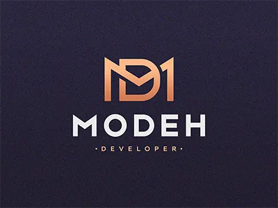MODEH / Developer branding creative developer elegant idea lettering logo luxur mark typography