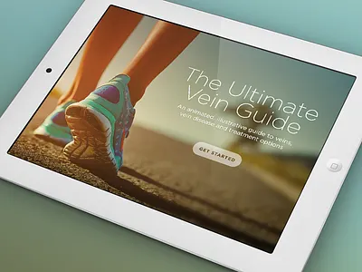The Ultimate Vein Guide ipad app loading screen splash screen