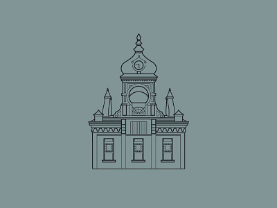 𝕧𝕚𝕔𝕥𝕠𝕣𝕚𝕒𝕟 𝕒𝕣𝕔𝕙𝕚𝕥𝕖𝕔𝕥𝕦𝕣𝕖 architecture blue building classic design graphic illustration like logo retro structure victorian