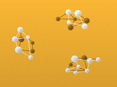 Molecules identity illustration