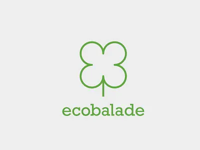 Ecobalade balade flower four leaf clover identity nature trail walk