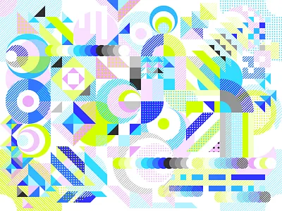 Colorful randomness 1 abstract colorful motive pattern random rythm