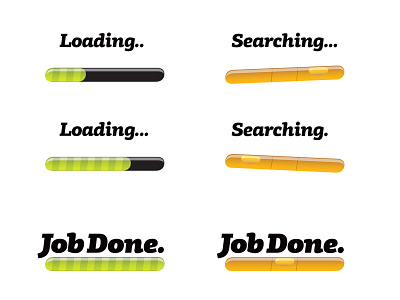 Loading Bars branding design digital ui