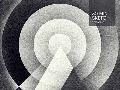 Sketch #02 30 abstract challenge form illustration min noise oval pyramid sketch triangle