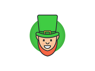 Day 83 - Green challenge character daily gold green irish leprechaun line patricks saint