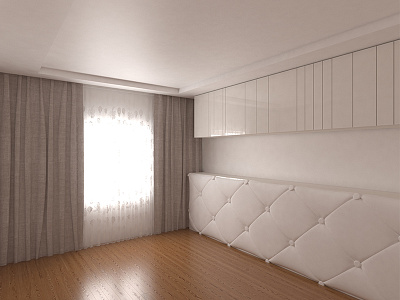 Bedroom Render in 3Ds Max with Vray 3d 3d design 3d render 3ds max interior lighting render texture vray