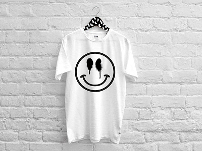 Smile art graffiti smile tshirt vector