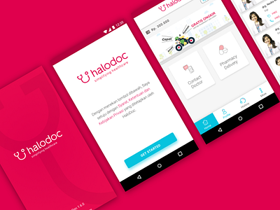 Dribbble doctor app healthcare homepage mobile app ui ui design uidesign ux uxdesign