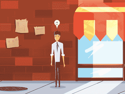The Idea animation artwork character digital paint idea illustration jhallaarts paper plane story
