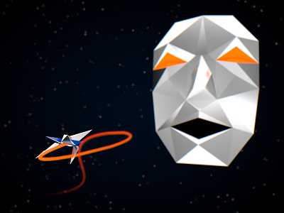 Andross Vs. Fox 3d andross animation c4d cinema 4d fox nintendo starfox wallpaper