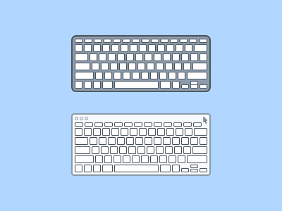 Keyboards illustration keyboard keyboards on screen type