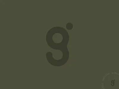 g g green letter lockup type