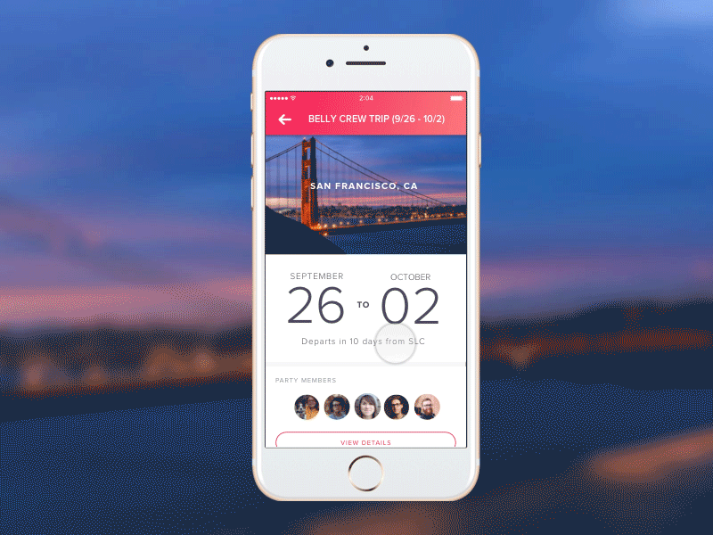 Travel App Exploration app exploration travel ui