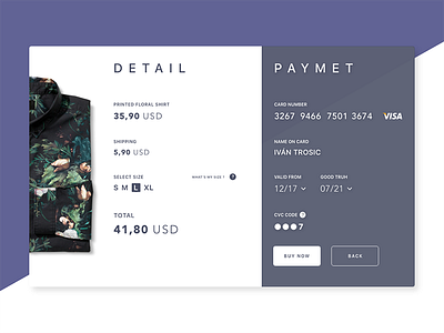 Daily UI - Day 02 002 dailyui interface ui ui design ux ux design visual design