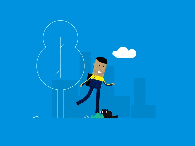 Equilibrio 2d animation flatdesign flatmotion illustration illustrator inspiration jhonbmlk motiongraphics vector