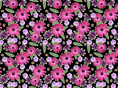 21 fashion floral flowers pattern photorealism print repeatpattern shape springsummer summer surfacedesign textiles