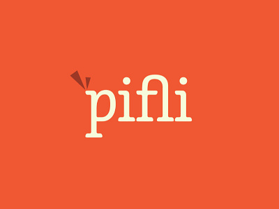 Pifli Logo design logo minimalist