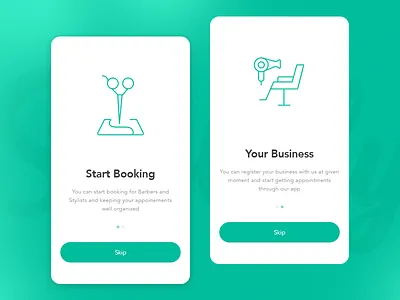Styley App Onboarding app mobile onboarding start tutorial walkthrough