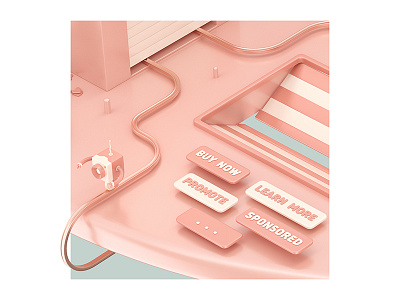 #HYPE - Details 4 3d boobs cartoon cgi hype hypebeast illustration insta instagram pastel rose social