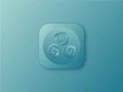 Air Element art design icon logo typography ui ux