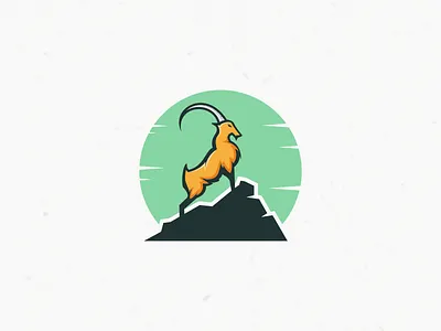 Goat Mountain Logo goat logo