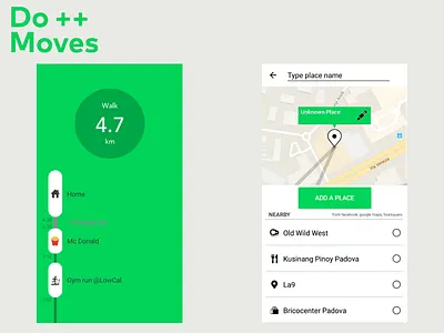 Location Tracker - Daily 020 app daily figma gimp gps loaction moves redesign tracker ui