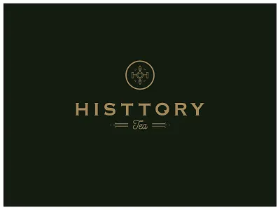 Histtory Tea Identity branding elegant identity logo luxury tea